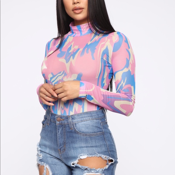 Mixed Feelings sheer bodysuit - Picture 5 of 5